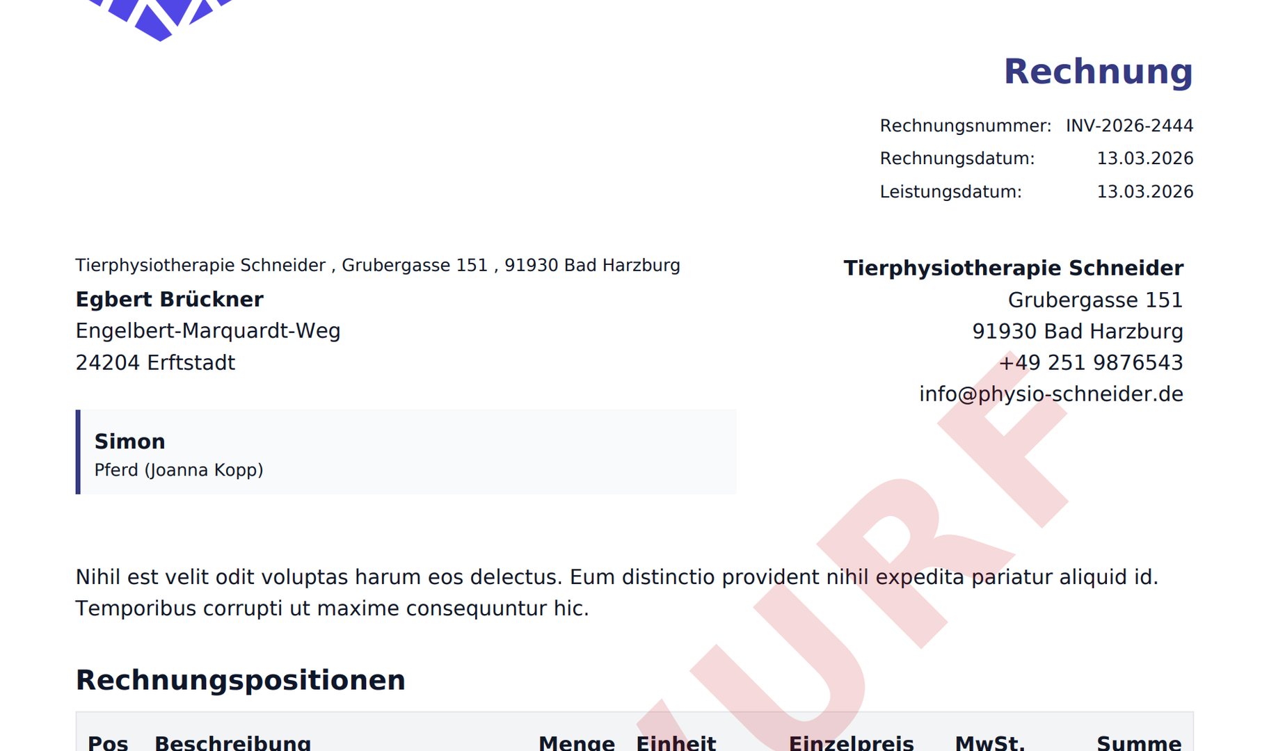 TheraTap Praxis-Software für Tierärzt:innen