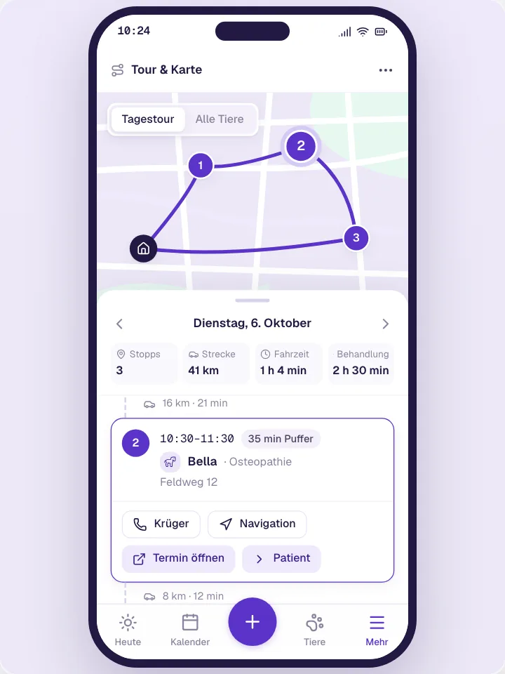 Optimale Unterstützung für mobile Therapeuten