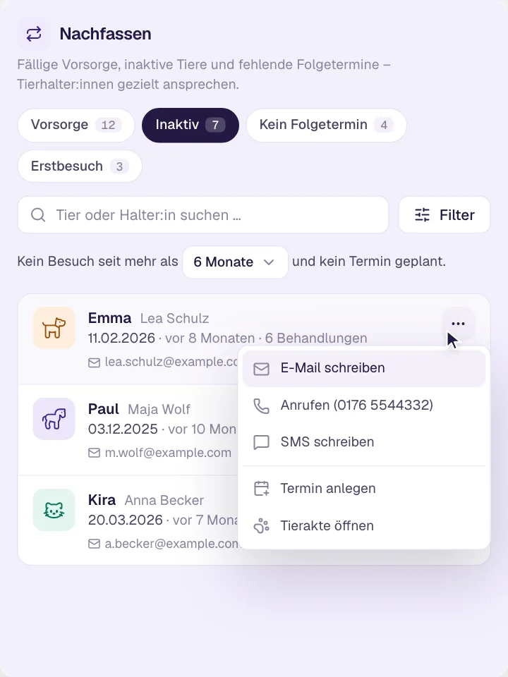 Nachfassen