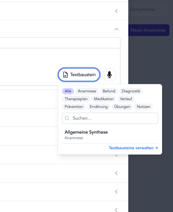 Textbausteine